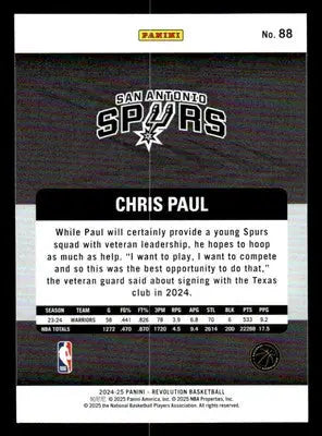 2024-25 Panini Revolution #88 Chris Paul - Basketball Card Single