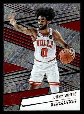 2024-25 Panini Revolution #95 Coby White Base Chicago Bulls - Basketball Card Single