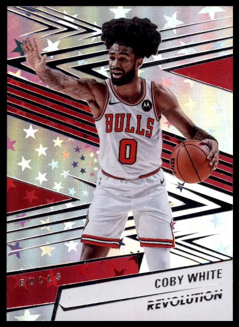 2024-25 Panini Revolution Astro Coby White #95 Chciago Bulls Basketball Card NBA
