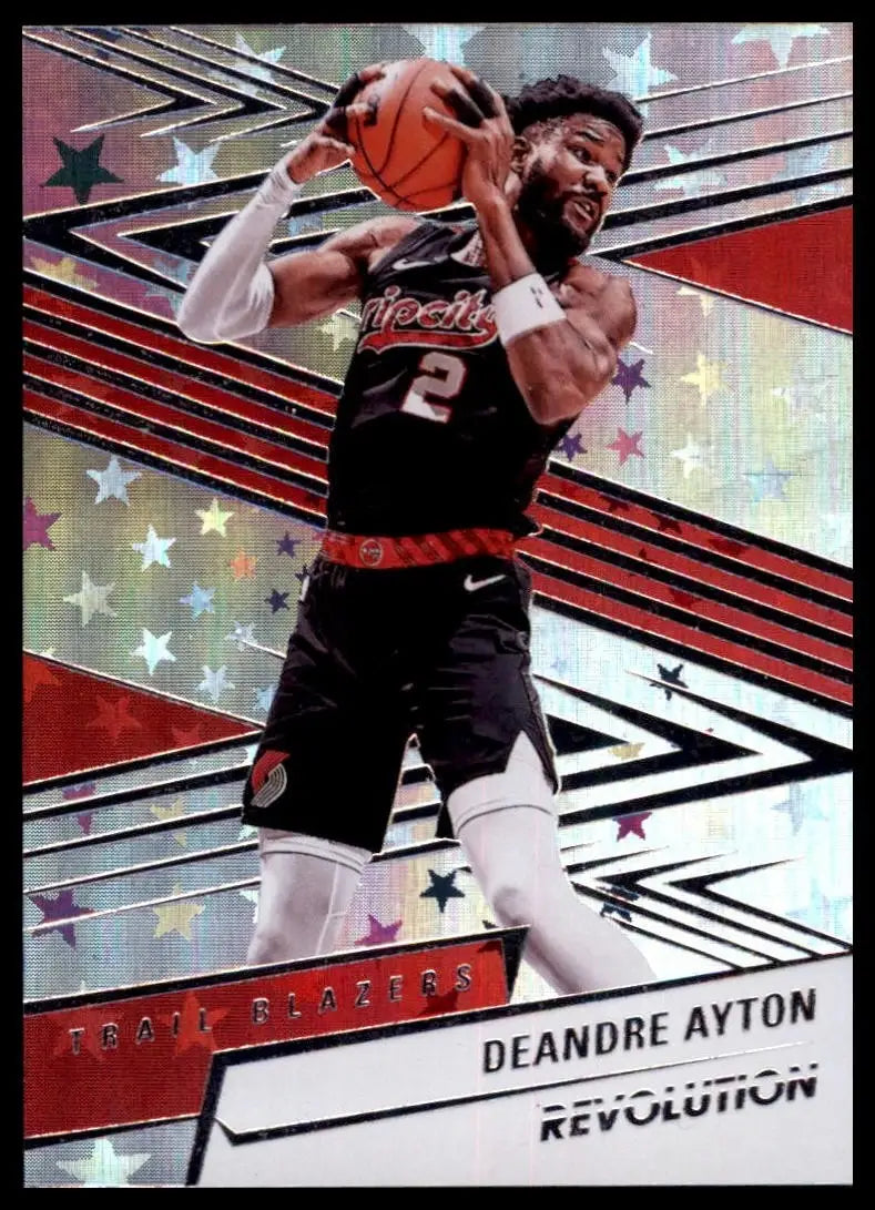 2024-25 Panini Revolution Astro Deandre Ayton #11 Portland Trail Blazers Card
