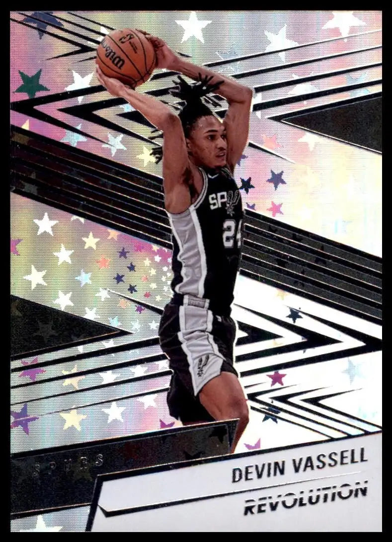 2024-25 Panini Revolution Astro Devin Vassell #24 San Antonio Spurs Basketball - Trading Cards