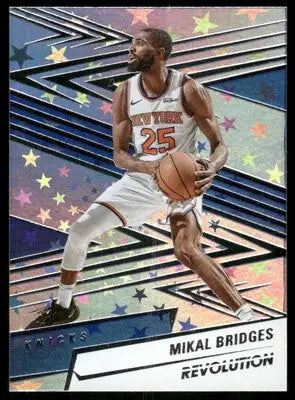 2024-25 Panini Revolution Astro Mikal Bridges #25 Basketball - Basketball Card Single