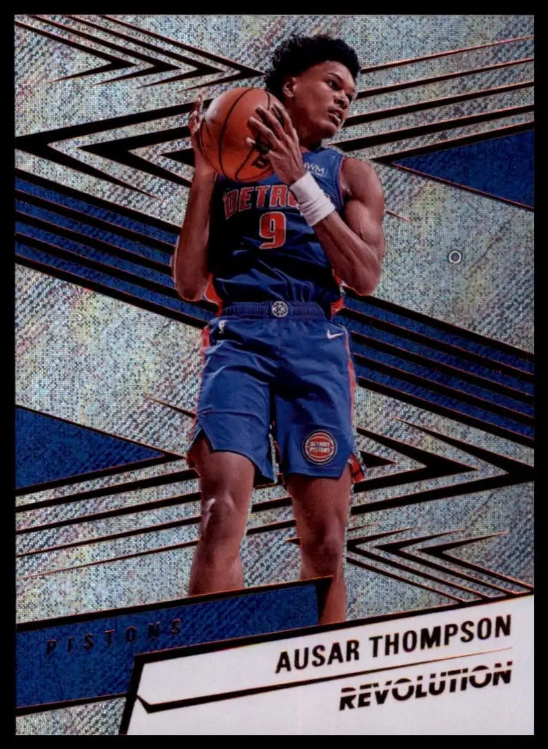 2024-25 Panini Revolution Ausar Thompson #9 Detroit Pistons Basketball Card NBA - Basketball Card Single