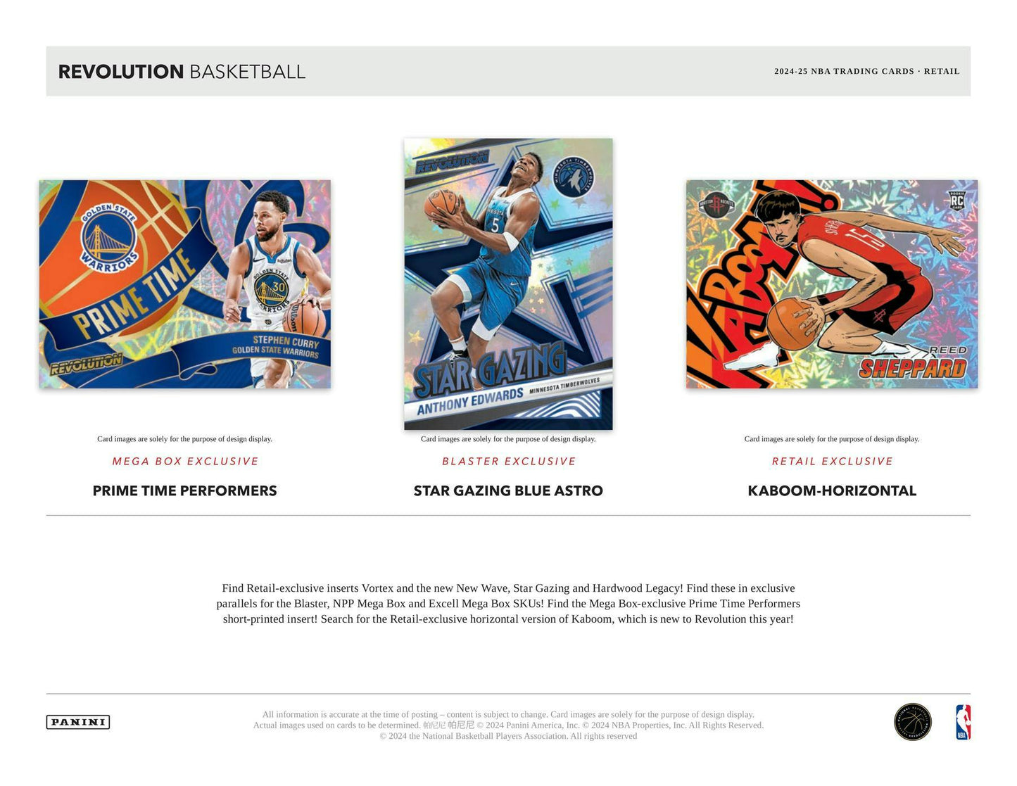 2024-25 Panini Revolution Basketball 6-Pack Blaster Box