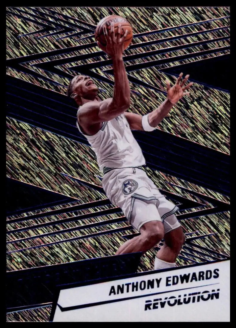 2024-25 Panini Revolution Blue Storm Anthony Edwards #40 Minneosta Timberwolves