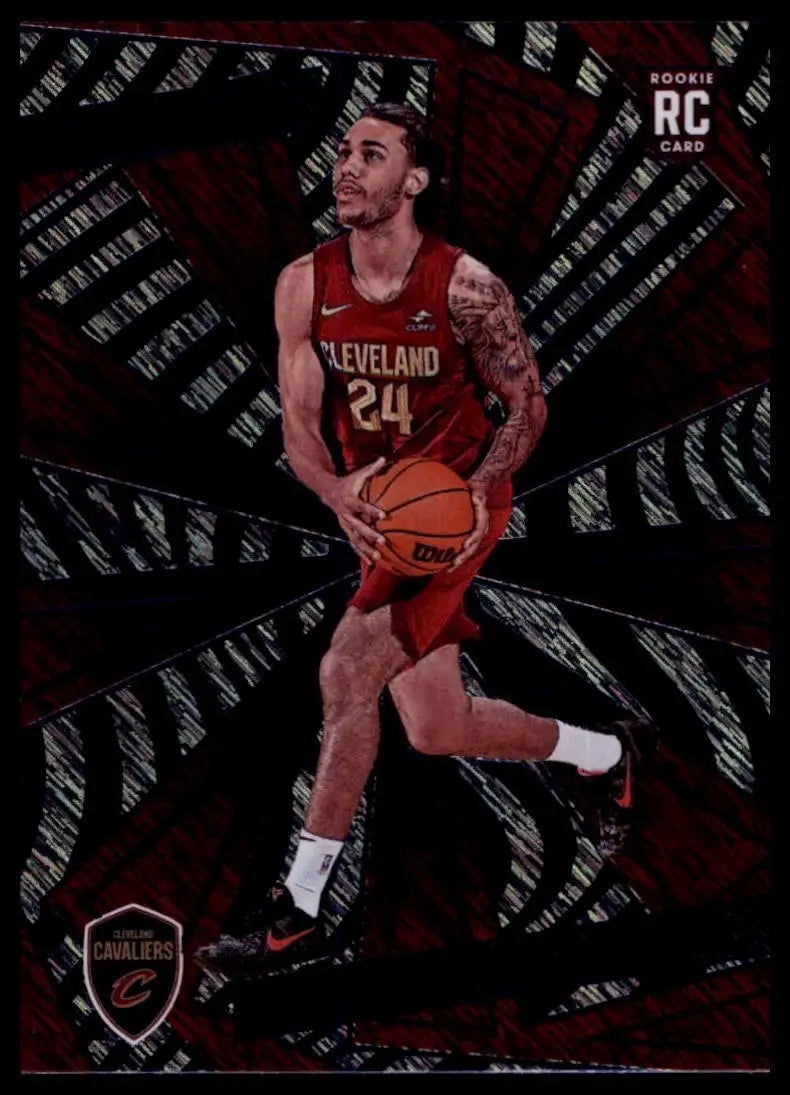 2024-25 Panini Revolution Blue Storm Jaylon Tyson Rookie #138 Cleveland Cavalier