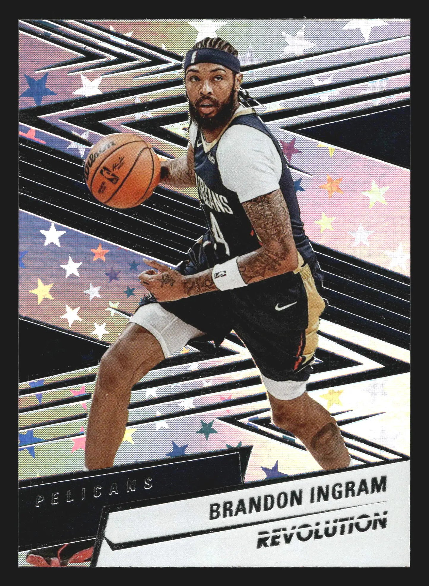 2024-25 Panini Revolution Brandon Ingram #96 Astro New Orleans Pelicans