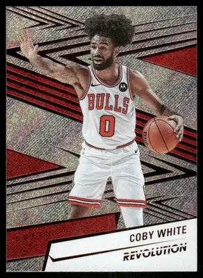 2024-25 Panini Revolution Coby White #95 Basketball - Basketball Card Single