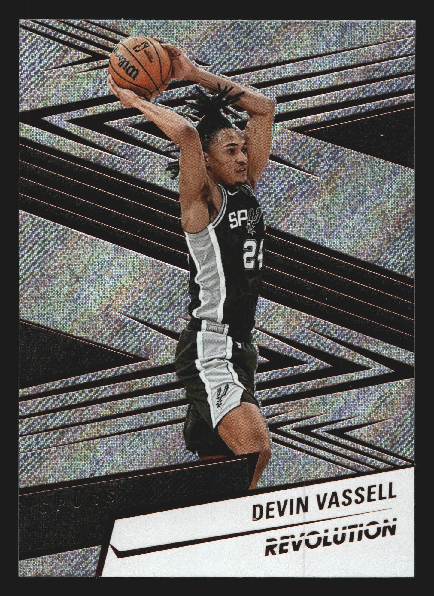 2024-25 Panini Revolution Devin Vassell #24 San Antonio Spurs - Basketball Card Single