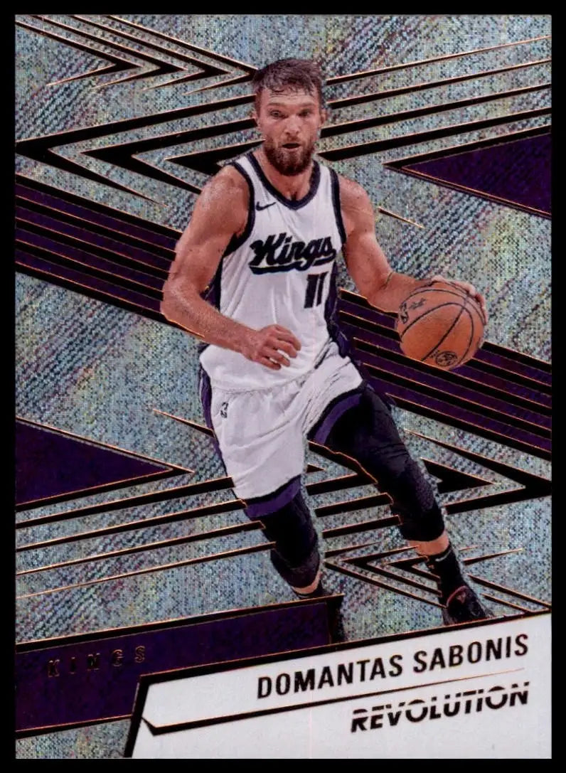 2024-25 Panini Revolution Domantas Sabonis #49 Sacramento Kings Basketball Card - Basketball Card Single