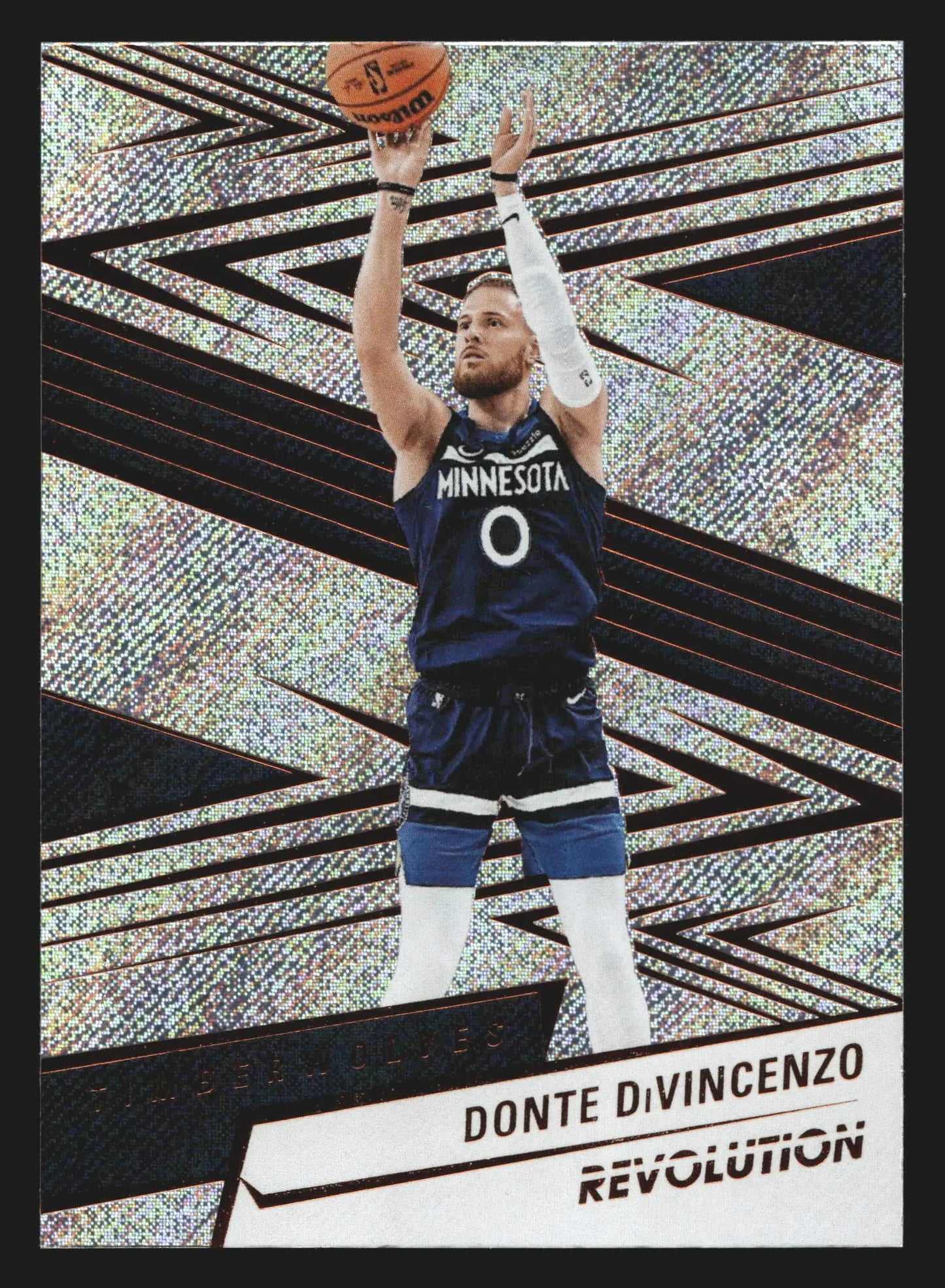 2024-25 Panini Revolution Donte DiVincenzo #59 Minnesota Timberwolves - Basketball Card Single