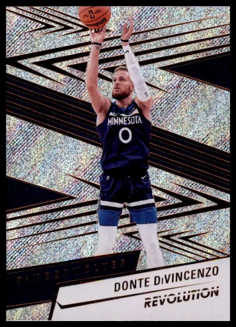 2024-25 Panini Revolution Donte DiVincenzo #59 Minnesota Timberwolves Basketball - Basketball Card Single