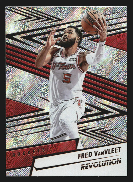 2024-25 Panini Revolution Fred VanVleet #97 Houston Rockets - Basketball Card Single