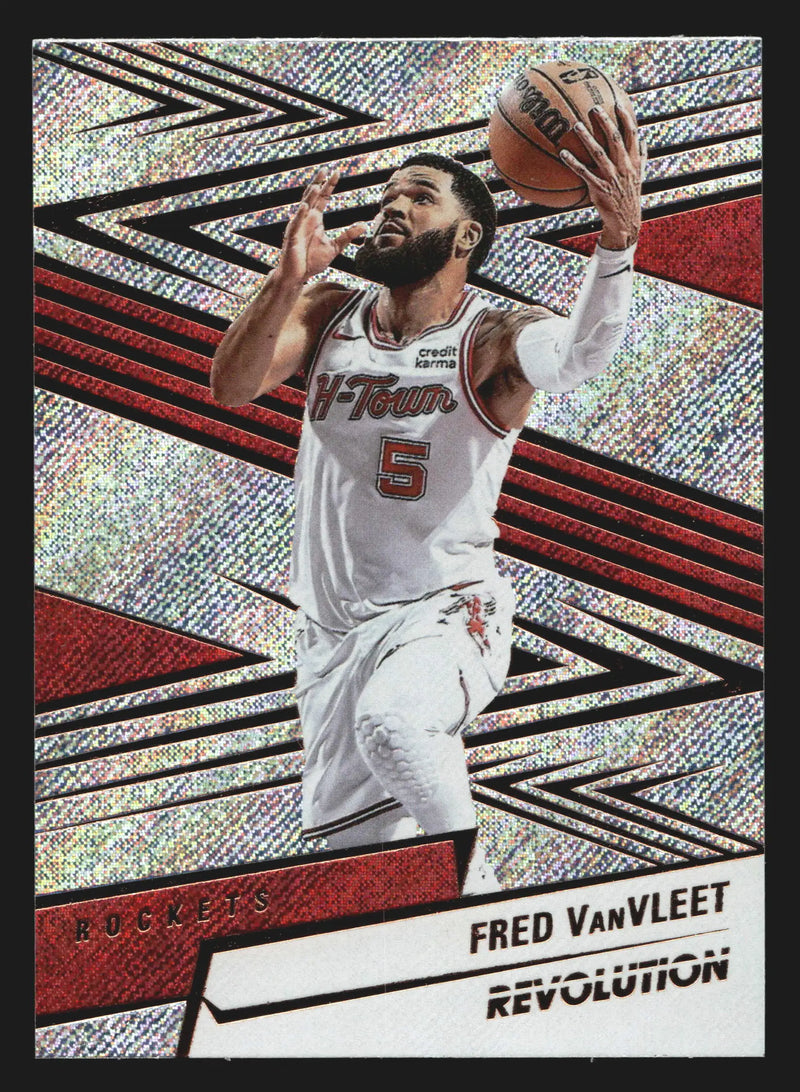 2024-25 Panini Revolution Fred VanVleet #97 Houston Rockets - Basketball Card Single