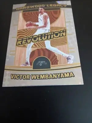2024-25 Panini Revolution - Hardwood Legacy Victor Wembanyama #10. Spurs. NRMT+ - Basketball Card Single