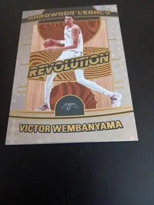 2024-25 Panini Revolution - Hardwood Legacy Victor Wembanyama #10. Spurs. NRMT+ - Basketball Card Single