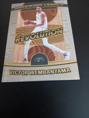 2024-25 Panini Revolution - Hardwood Legacy Victor Wembanyama #10. Spurs. NRMT+ - Basketball Card Single