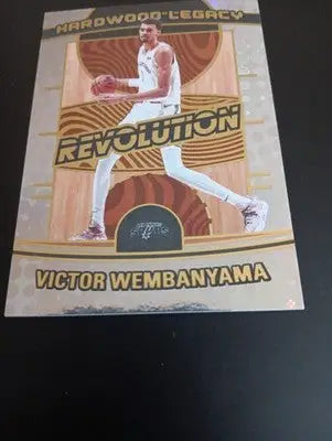 2024-25 Panini Revolution - Hardwood Legacy Victor Wembanyama #10. Spurs. NRMT+ - Basketball Card Single