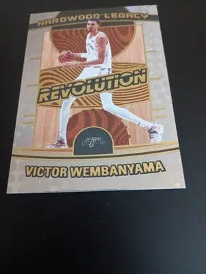 2024-25 Panini Revolution - Hardwood Legacy Victor Wembanyama #10. Spurs. NRMT+ - Basketball Card Single