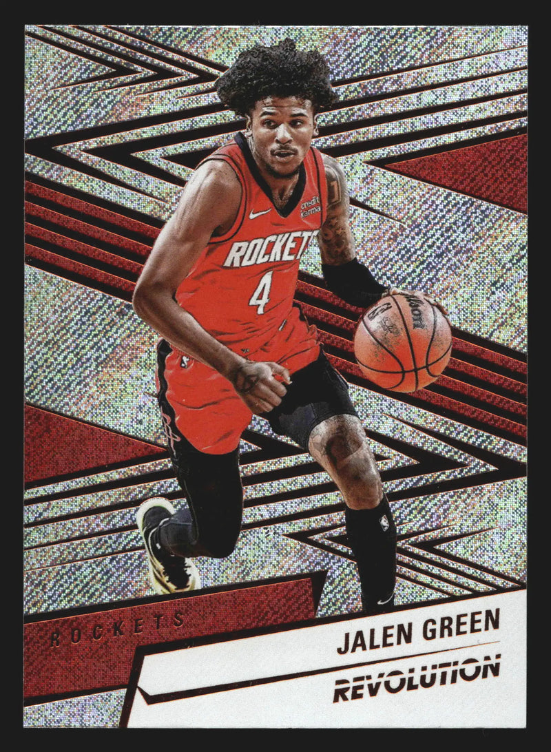 2024-25 Panini Revolution Jalen Green #46 Houston Rockets - Basketball Card Single