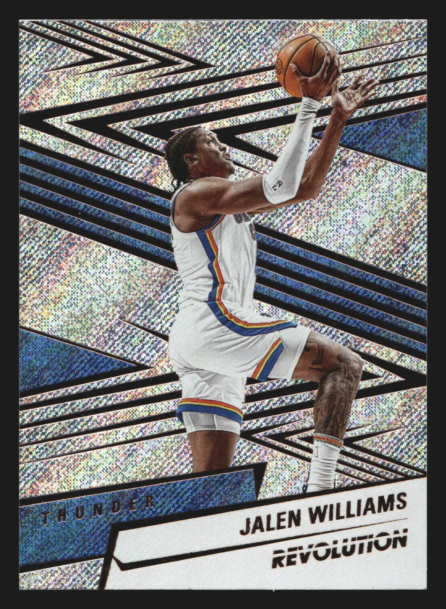 2024-25 Panini Revolution Jalen Williams #55 Thunder - Basketball Card Single