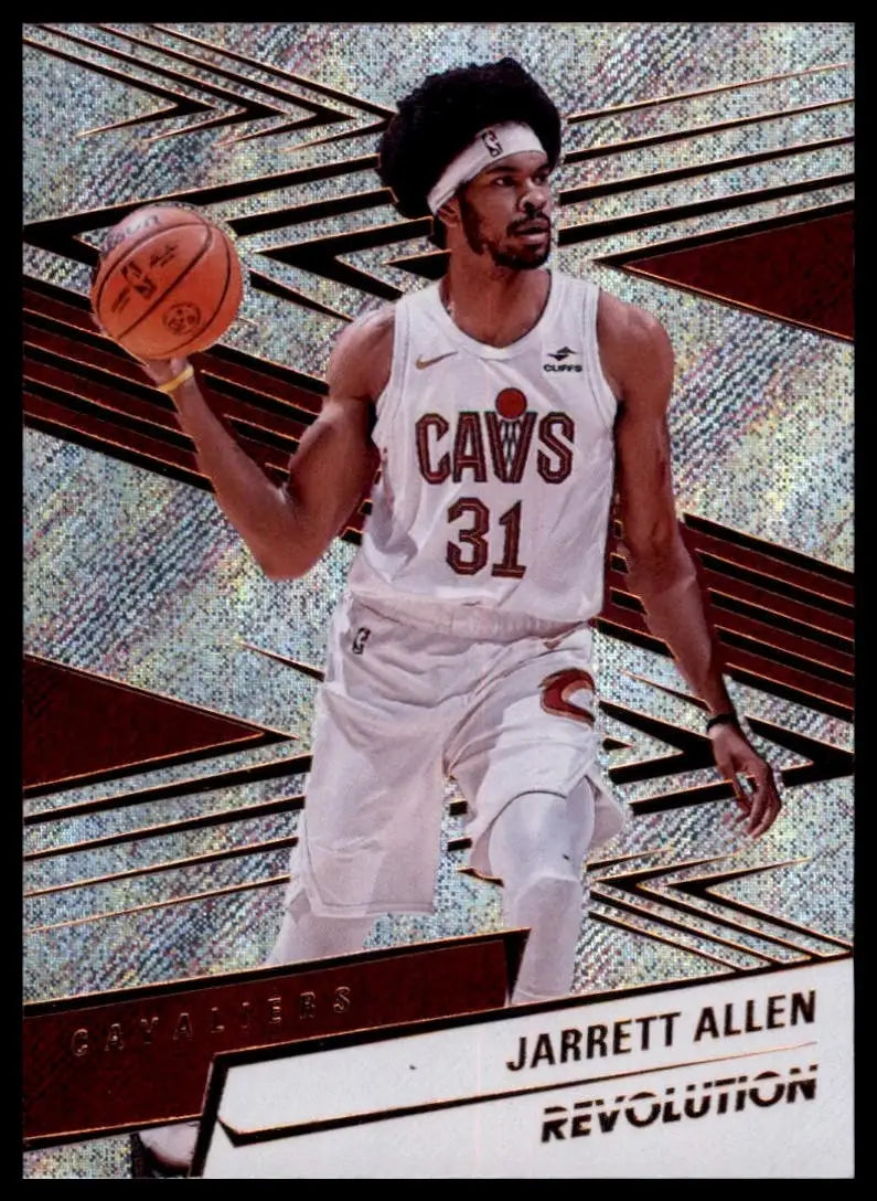 2024-25 Panini Revolution Jarrett Allen #94 Cleveland Cavaliers Basketball Card - Basketball Card Single