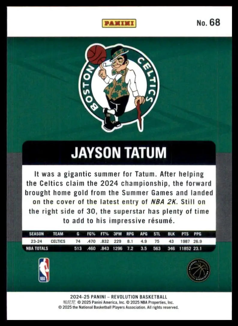 2024-25 Panini Revolution - Jayson Tatum #68