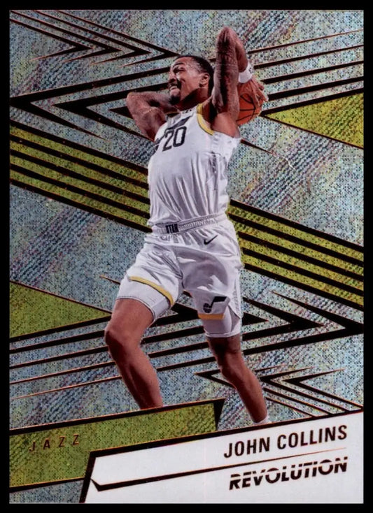 2024-25 Panini Revolution John Collins #36 Utah Jazz Basketball Card NBA Sports