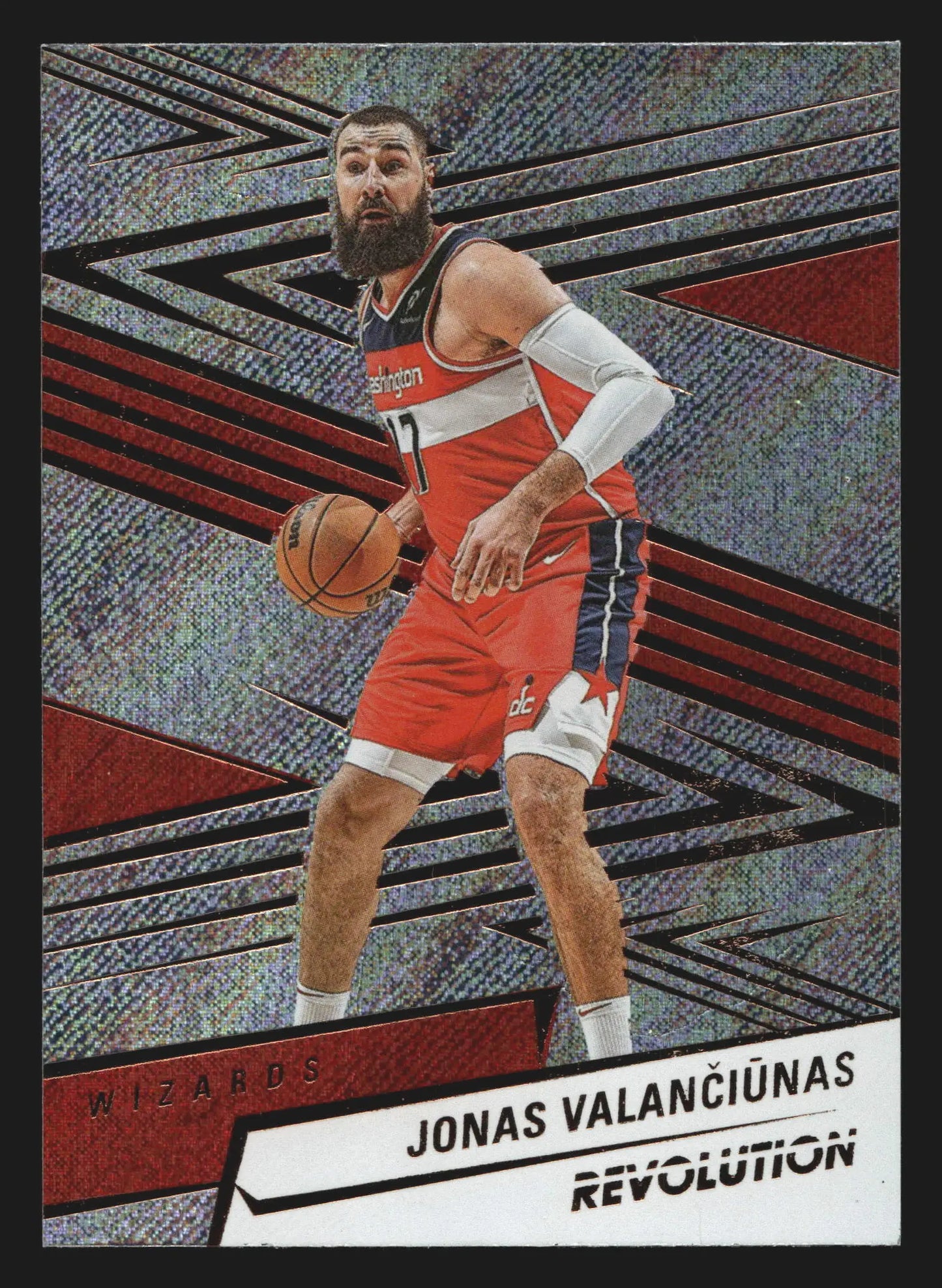2024-25 Panini Revolution Jonas Valanciunas #99 Wizards - Basketball Card Single