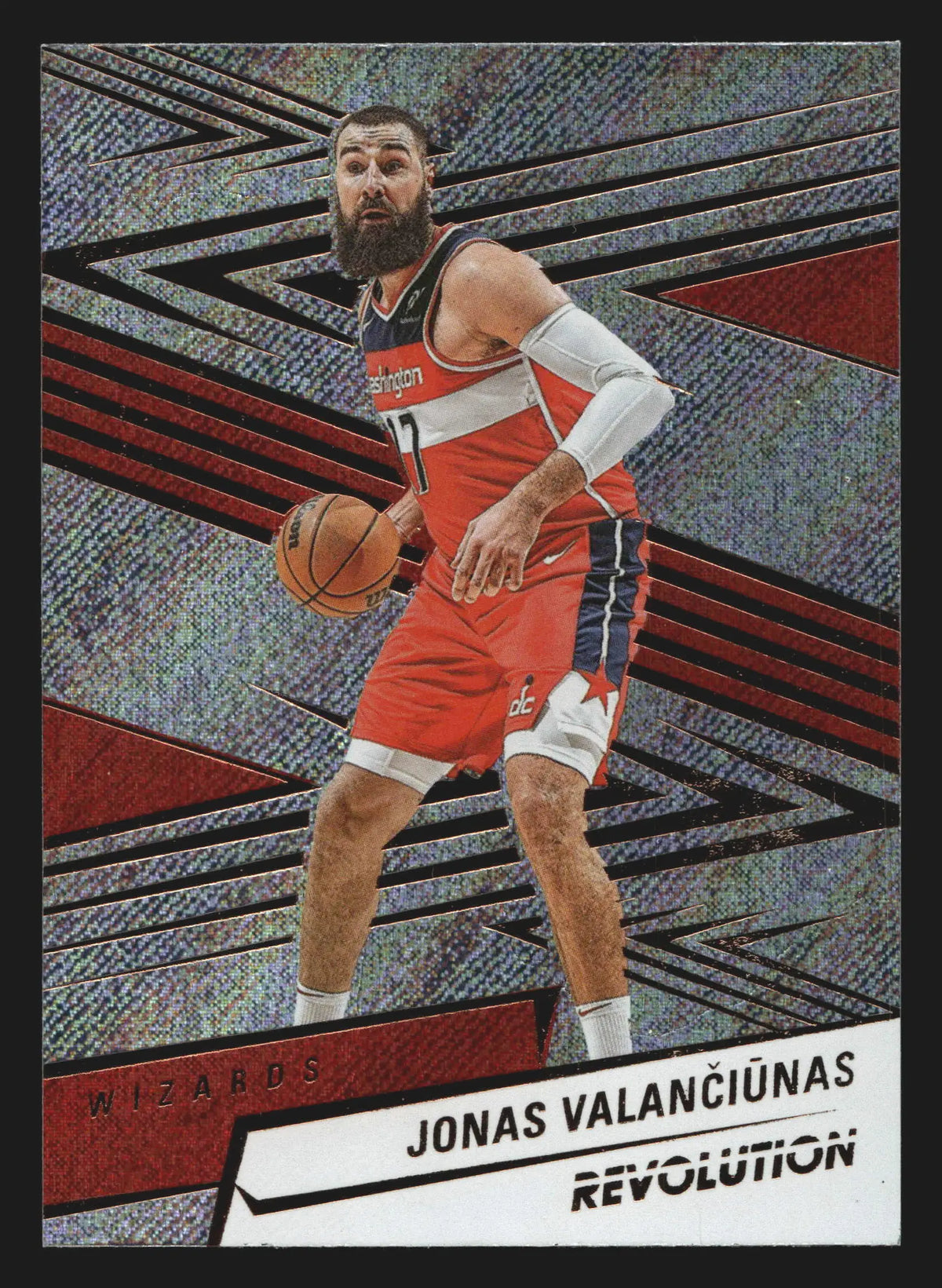 2024-25 Panini Revolution Jonas Valanciunas #99 Wizards - Basketball Card Single