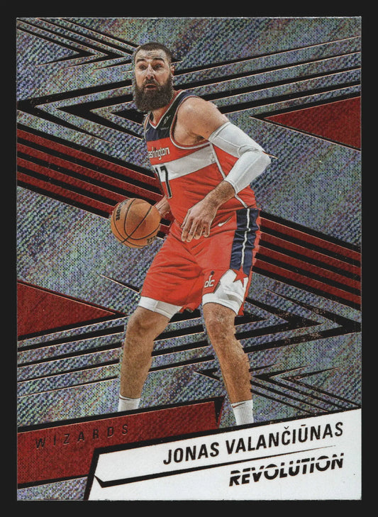 2024-25 Panini Revolution Jonas Valanciunas #99 Wizards - Basketball Card Single