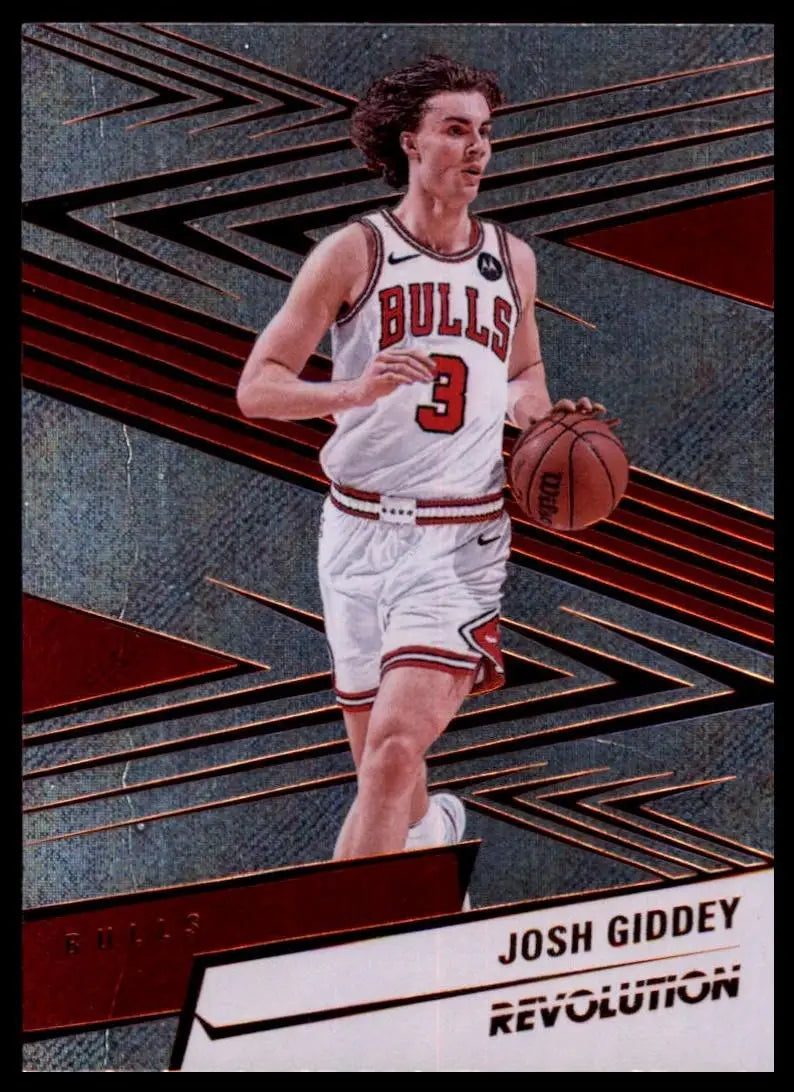 2024-25 Panini Revolution Josh Giddey #10 Chicago Bulls Basketball Card NBA - Basketball Card Single