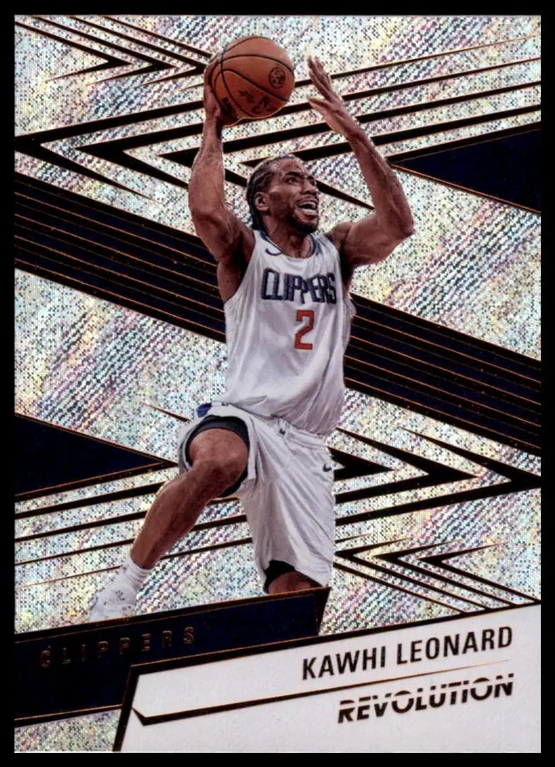 2024-25 Panini Revolution Kawhi Leonard #74 Los Angeles Clippers Basketball Card - Basketball Card Single