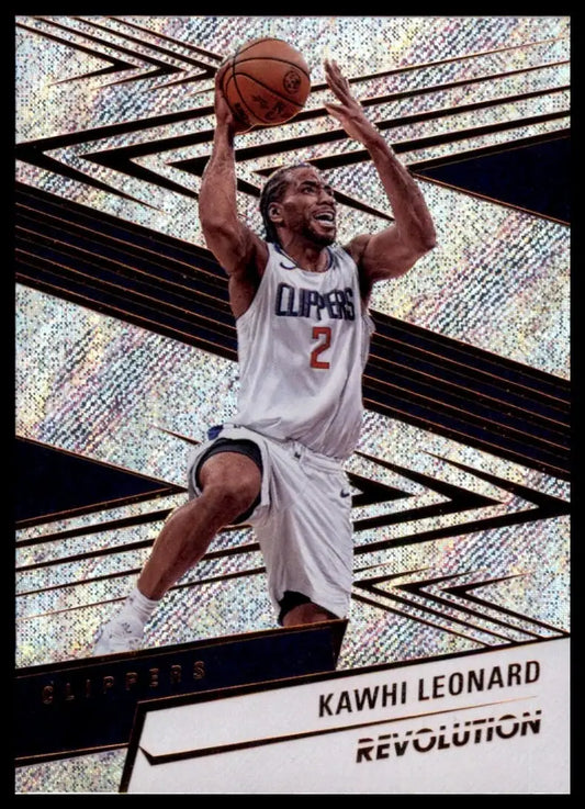 2024-25 Panini Revolution Kawhi Leonard #74 Los Angeles Clippers Basketball Card