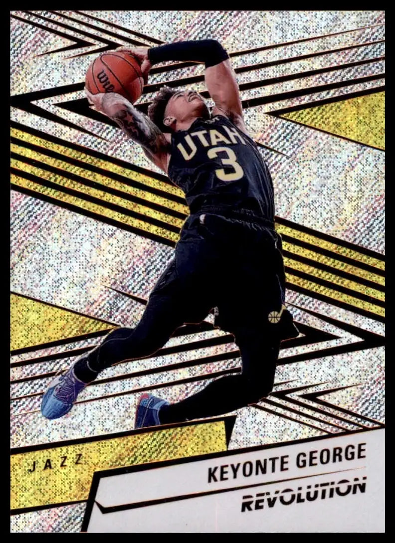 2024-25 Panini Revolution Keyonte George #14 Utah Jazz Basketball Card NBA Sport - Basketball Card Single