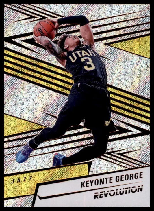 2024-25 Panini Revolution Keyonte George #14 Utah Jazz Basketball Card NBA Sport