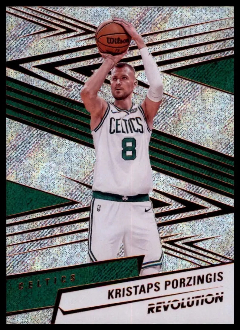 2024-25 Panini Revolution Kristaps Porzingis #26 Boston Celtics Basketball Card - Basketball Card Single