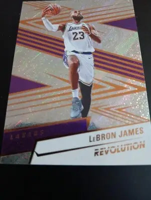 2024-25 Panini Revolution - LeBron James #31. L.A. Lakers. NRMT+ - Basketball Card Single