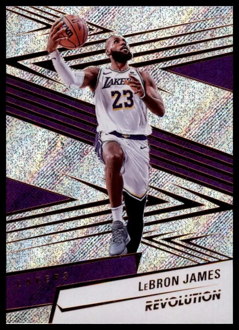 2024-25 Panini Revolution LeBron James #31 Los Angeles Lakers Basketball Card - Basketball Card Single