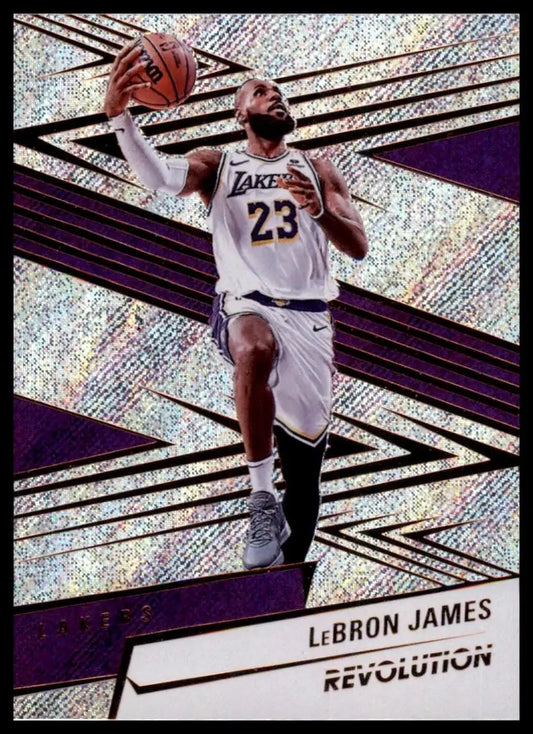 2024-25 Panini Revolution LeBron James #31 Los Angeles Lakers Basketball Card - Basketball Card Single