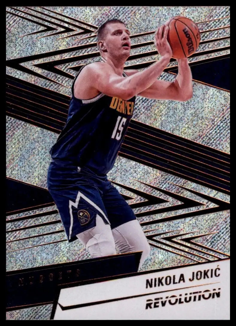 2024-25 Panini Revolution Nikola Jokic #76 Denver Nuggets Basketball Card NBA - Basketball Card Single