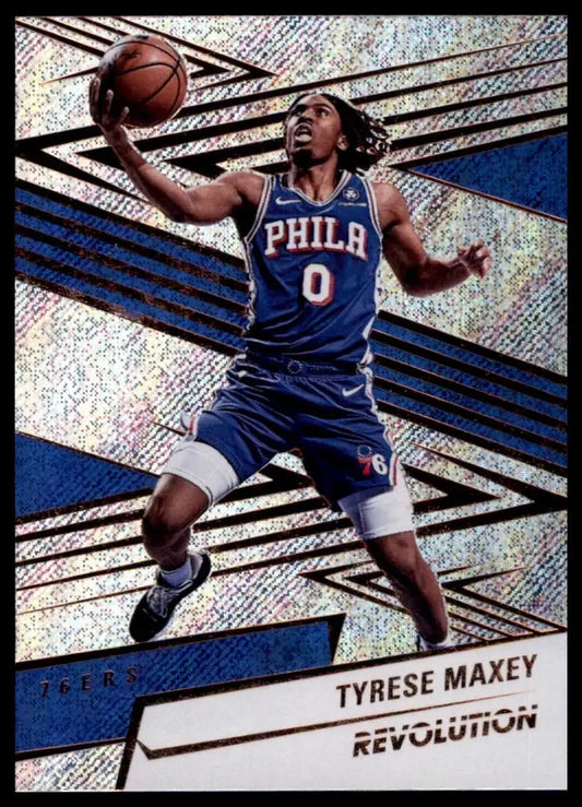 2024-25 Panini Revolution Tyrese Maxey #35 Philadelphia 76ers Basketball Card