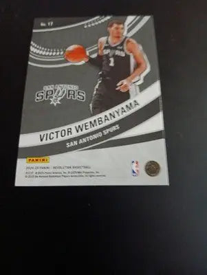 2024-25 Panini Revolution - Vortex. Victor Wembanyama #17. Spurs. NRMT+