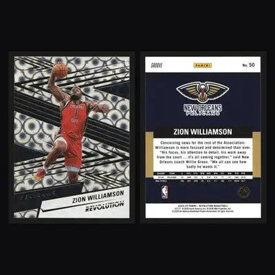 2024-25 Panini Revolution Zion Williamson #50 Groove New Orleans Pelicans