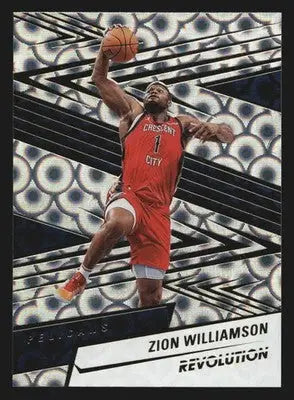 2024-25 Panini Revolution Zion Williamson #50 Groove New Orleans Pelicans