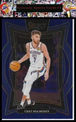 2024-25 Panini Select #1 Chet Holmgren Blue (Retail)
