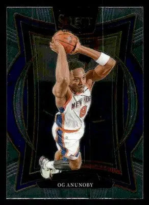 2024-25 Panini Select #11 OG Anunoby Concourse New York Knicks - Basketball Card Single