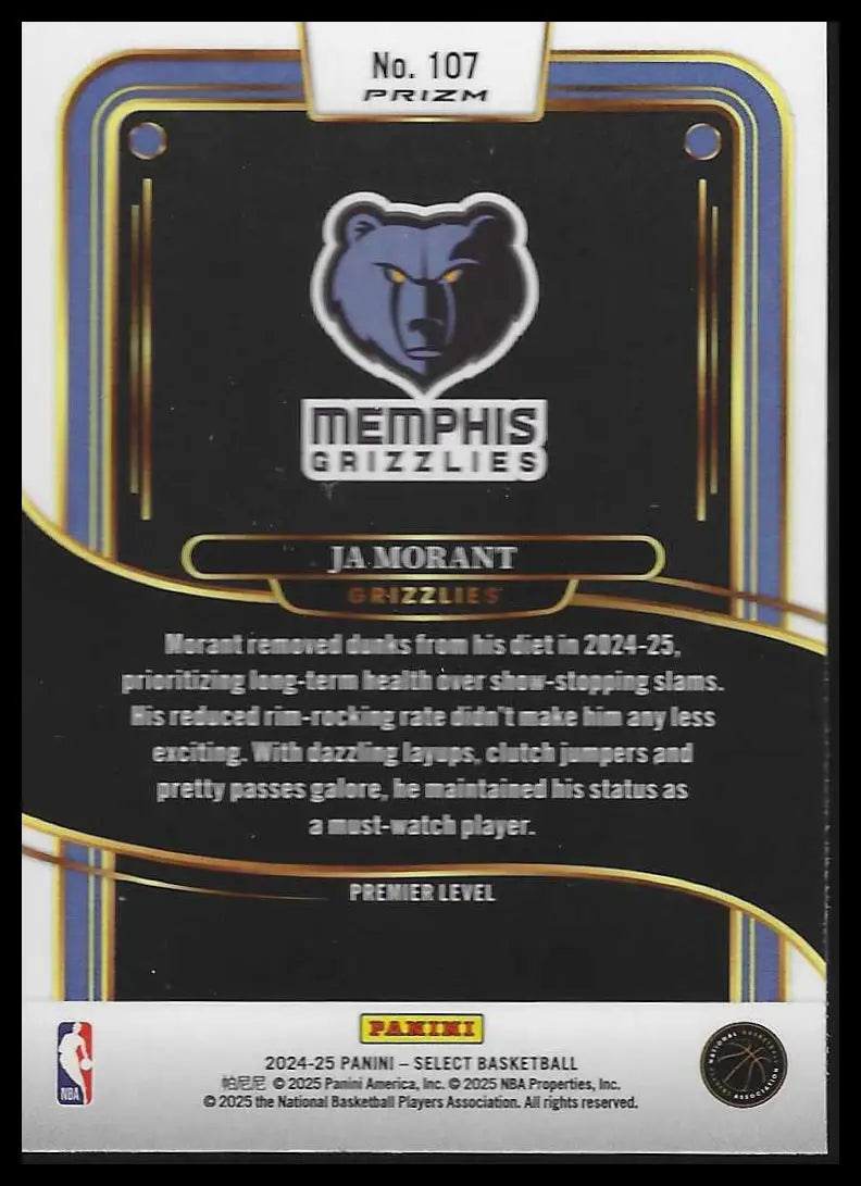 2024-25 Panini Select #118 Fred VanVleet Blue (Retail) - Basketball Card Single