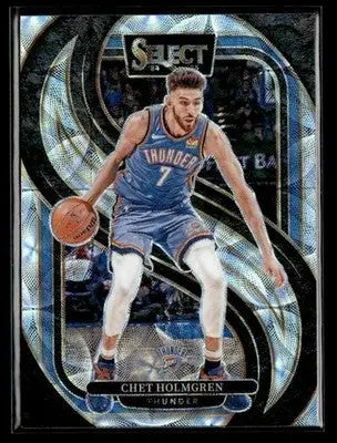 2024-25 Panini Select #128 Chet Holmgren Scope Prizm - Basketball Card Single
