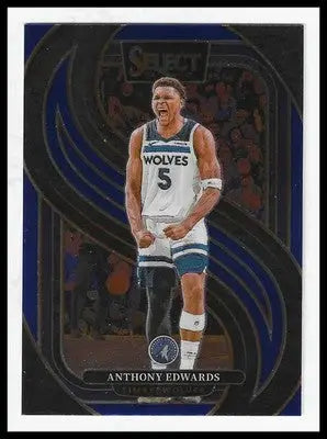2024-25 Panini Select #130 Anthony Edwards Blue (Retail)
